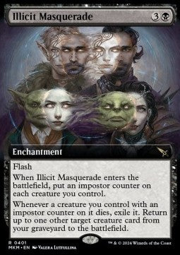 Illicit Masquerade - Murders at Karlov Manor: Extras (Rare) [XMKM-401]