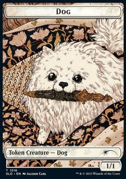 Dog Token (W 1/1) // Cat Token (G 1/1) - Secret Lair Commander Deck: Raining Cats and Dogs (Token) [SLDRCD-1516]