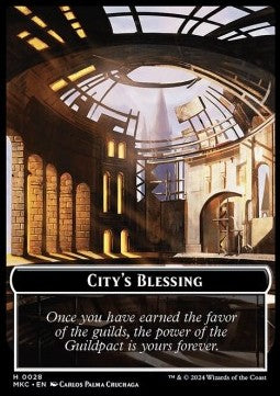 City's Blessing // Zombie Token (B 2/2) - Murders at Karlov Manor: Tokens (Token) [TMKM-CT 28/11]