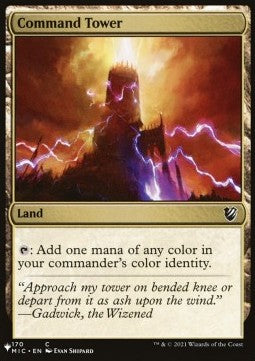 Command Tower - Secret Lair Commander Deck: Raining Cats and Dogs (Common) [SLDRCD-170]