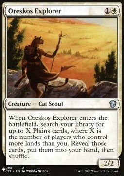 Oreskos Explorer - Secret Lair Commander Deck: Raining Cats and Dogs (Uncommon) [SLDRCD-98]