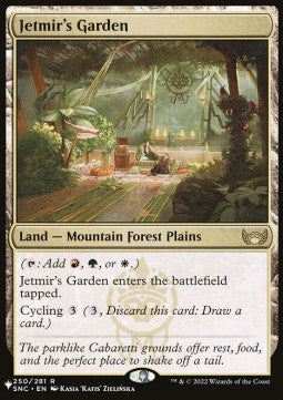 Jetmir's Garden - Secret Lair Commander Deck: Raining Cats and Dogs (Rare) [SLDRCD-250]