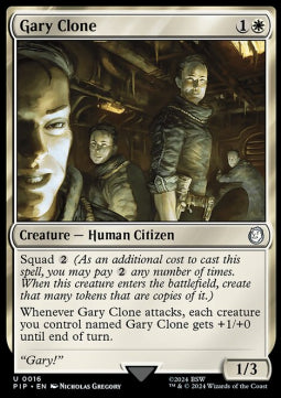 Gary Clone - Universes Beyond: Fallout (Uncommon) [PIP-16]