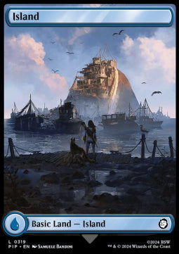 Island (V.1) - Universes Beyond: Fallout (Land) [PIP-319]