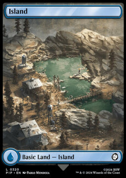 Island (V.2) - Universes Beyond: Fallout (Land) [PIP-320]