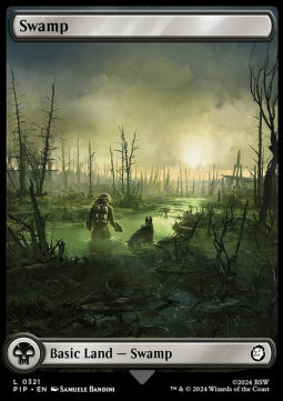 Swamp (V.1) - Universes Beyond: Fallout (Land) [PIP-321]