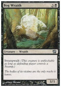 Bog Wraith - Eighth Edition (Uncommon) [8ED-120]