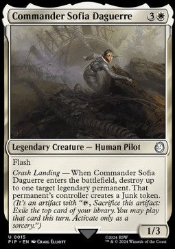Commander Sofia Daguerre - Universes Beyond: Fallout (Uncommon) [PIP-15]