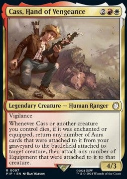 Cass, Hand of Vengeance - Universes Beyond: Fallout (Rare) [PIP-97]