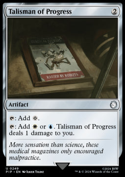 Talisman of Progress