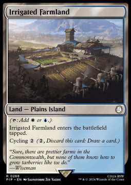 Irrigated Farmland - Universes Beyond: Fallout (Rare) [PIP-268]