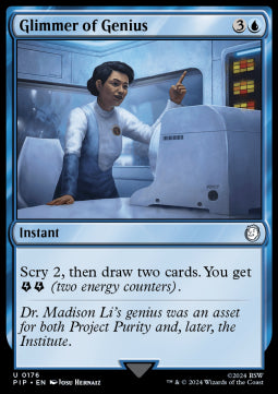 Glimmer of Genius - Universes Beyond: Fallout (Uncommon) [PIP-176]