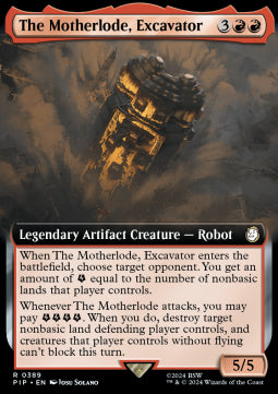 The Motherlode, Excavator (V.1) - Universes Beyond: Fallout: Extras (Rare) [XPIP-389]