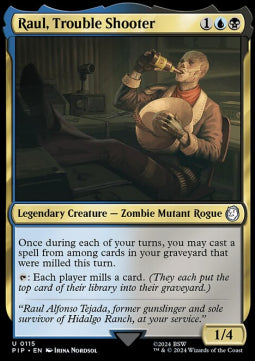 Raul, Trouble Shooter - Universes Beyond: Fallout (Uncommon) [PIP-115]