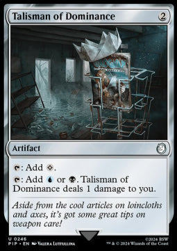 Talisman of Dominance - Universes Beyond: Fallout (Uncommon) [PIP-246]