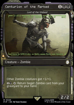 Lord of the Undead (V.1) - Universes Beyond: Fallout: Extras (Rare) [XPIP-345]