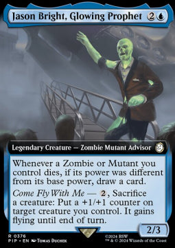 Jason Bright, Glowing Prophet (V.1) - Universes Beyond: Fallout: Extras (Rare) [XPIP-376]