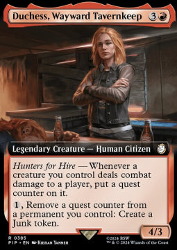 Duchess, Wayward Tavernkeep (V.1) - Universes Beyond: Fallout: Extras (Rare) [XPIP-385]