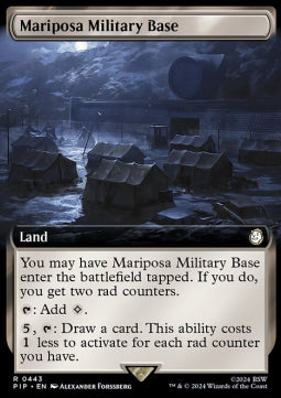 Mariposa Military Base (V.1) - Universes Beyond: Fallout: Extras (Rare) [XPIP-443]