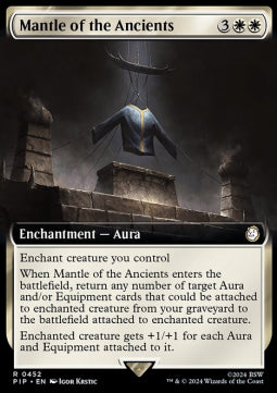 Mantle of the Ancients (V.1) - Universes Beyond: Fallout: Extras (Rare) [XPIP-452]