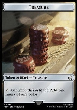 Treasure Token // Wasteland Survival Guide Token (V.1) - Universes Beyond: Fallout: Tokens (Token) [TPIP-T 18/20]
