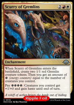 Scurry of Gremlins - Modern Horizons 3: Extras (Uncommon) [XMH3-516]