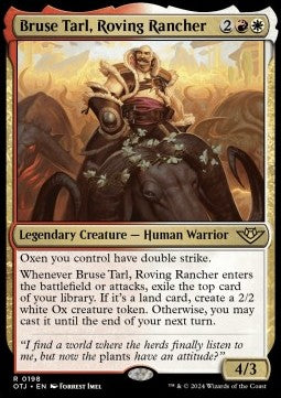 Bruse Tarl, Roving Rancher - Outlaws of Thunder Junction (Rare) [OTJ-198]