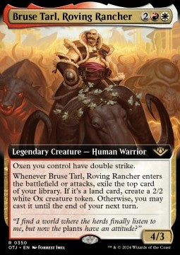 Bruse Tarl, Roving Rancher - Outlaws of Thunder Junction: Extras (Rare) [XOTJ-350]