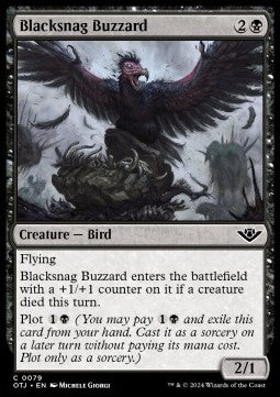 Blacksnag Buzzard - Outlaws of Thunder Junction (Common) [OTJ-79]