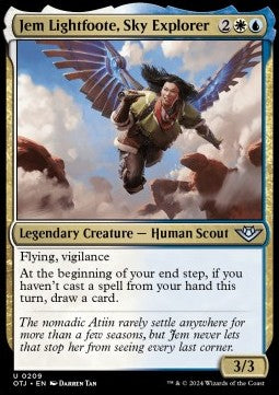 Jem Lightfoote, Sky Explorer - Outlaws of Thunder Junction (Uncommon) [OTJ-209]