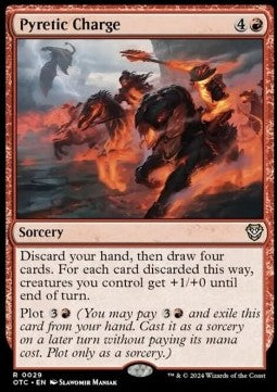 Pyretic Charge - Commander: Outlaws of Thunder Junction (Rare) [OTC-29]