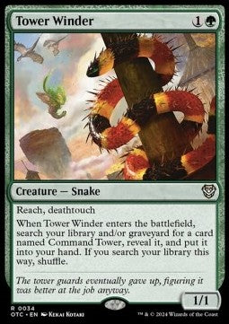 Tower Winder - Commander: Outlaws of Thunder Junction (Rare) [OTC-34]