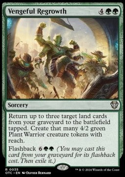 Vengeful Regrowth - Commander: Outlaws of Thunder Junction (Rare) [OTC-35]