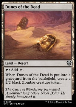 Dunes of the Dead - Commander: Outlaws of Thunder Junction (Uncommon) [OTC-291]