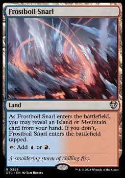 Frostboil Snarl - Commander: Outlaws of Thunder Junction (Rare) [OTC-298]