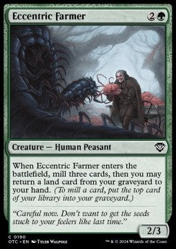 Eccentric Farmer - Commander: Outlaws of Thunder Junction (Common) [OTC-190]