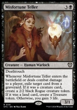 Misfortune Teller - Commander: Outlaws of Thunder Junction (Rare) [OTC-141]