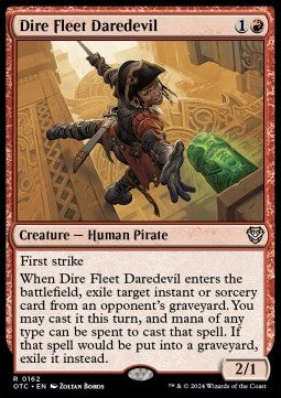Dire Fleet Daredevil - Commander: Outlaws of Thunder Junction (Rare) [OTC-162]