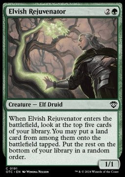 Elvish Rejuvenator - Commander: Outlaws of Thunder Junction (Common) [OTC-191]