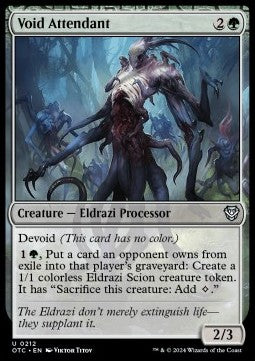 Void Attendant - Commander: Outlaws of Thunder Junction (Uncommon) [OTC-212]