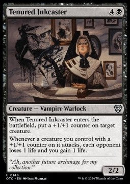 Tenured Inkcaster - Commander: Outlaws of Thunder Junction (Uncommon) [OTC-149]