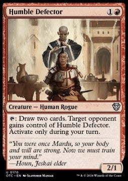 Humble Defector - Commander: Outlaws of Thunder Junction (Uncommon) [OTC-170]