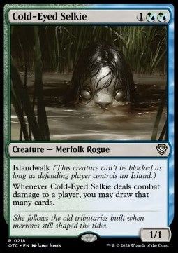 Cold-Eyed Selkie - Commander: Outlaws of Thunder Junction (Rare) [OTC-218]