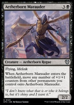 Aetherborn Marauder - Commander: Outlaws of Thunder Junction (Uncommon) [OTC-125]
