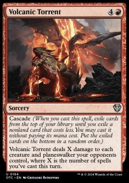 Volcanic Torrent - Commander: Outlaws of Thunder Junction (Uncommon) [OTC-184]