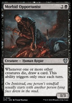 Morbid Opportunist - Commander: Outlaws of Thunder Junction (Uncommon) [OTC-142]