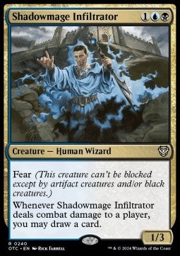 Shadowmage Infiltrator - Commander: Outlaws of Thunder Junction (Rare) [OTC-240]