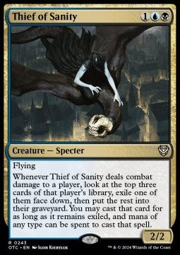 Thief of Sanity - Commander: Outlaws of Thunder Junction (Rare) [OTC-243]