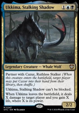 Ukkima, Stalking Shadow - Commander: Outlaws of Thunder Junction (Mythic) [OTC-247]