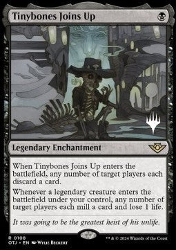 Tinybones Joins Up (V.2) - Outlaws of Thunder Junction: Promos (Rare) [POTJ-108]